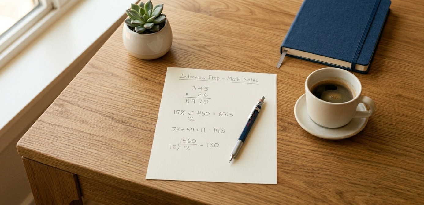 Matemáticas en case interviews de consultoría